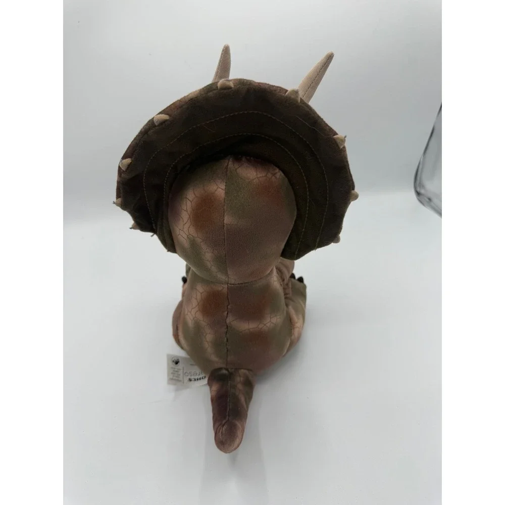 Kohls Cares Jurassic World Triceratops Plush Dinosaur Brown Green Camo 2022
